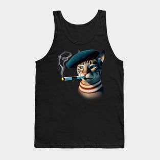 Jazz Cat Tank Top